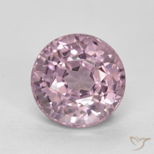 0.75ct 天然 粉紫色 尖晶石, 圆形的, VS-SI