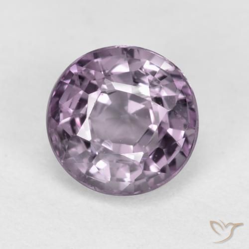 0.72ct 天然 中紫色 尖晶石, 圆形的, VVS-VS