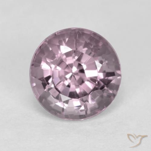 0.65ct 天然 中紫色 尖晶石, 圆形的, VS