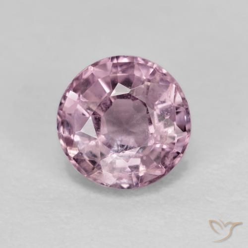 0.64ct 天然 中紫色 尖晶石, 圆形的, VS