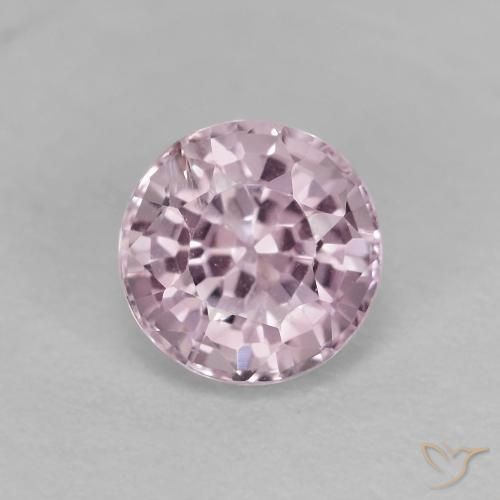 0.65ct 天然 中浅紫色 尖晶石, 圆形的, VS