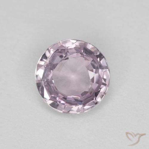 0.47ct 天然 灰紫罗兰 尖晶石, 圆形的, VVS-VS