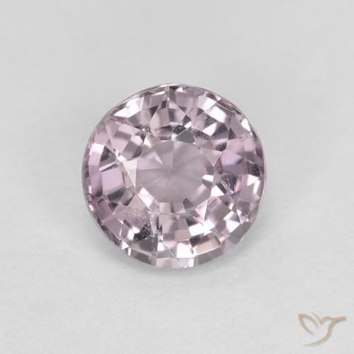 0.58ct 天然 浅紫罗兰色 尖晶石, 圆形的, VVS-VS