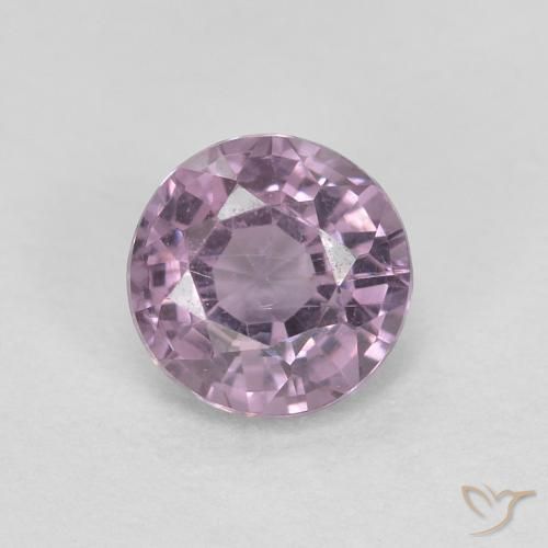 0.54ct 天然 浅葡萄紫 尖晶石, 圆形的, VS
