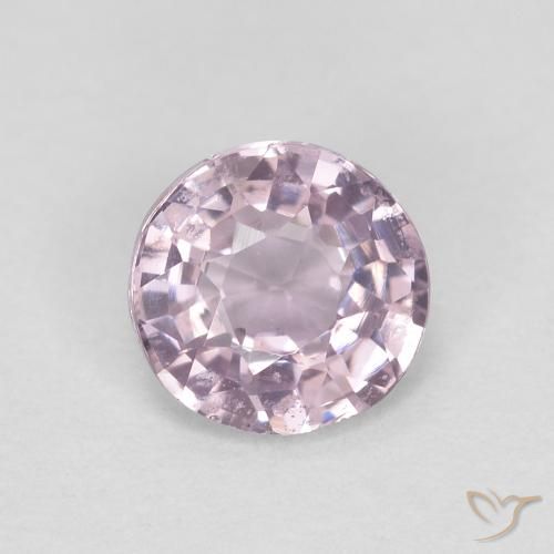 0.52ct 天然 非常浅的粉紫色 尖晶石, 圆形的, VS