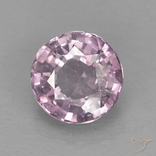 0.60ct 天然 中紫色 尖晶石, 圆形的, VVS-VS
