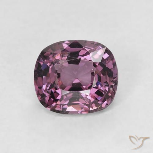 0.82ct 天然 暗紫色 尖晶石, 软垫, VVS-VS