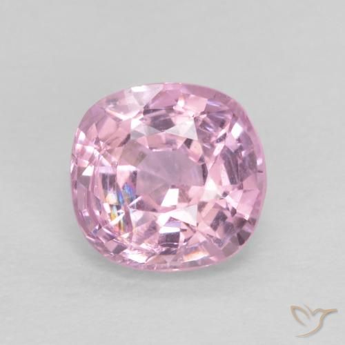 0.60ct 天然 非常浅的皇家紫粉色 尖晶石, 软垫, VVS