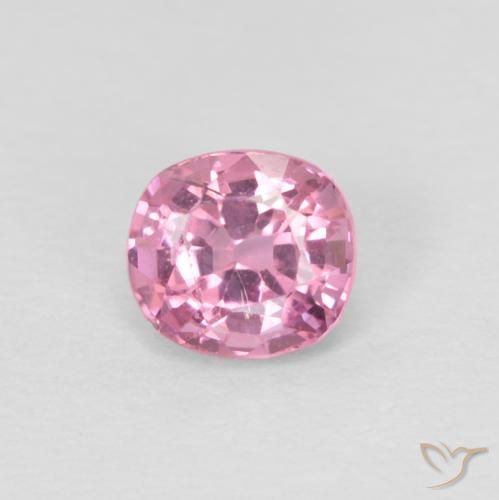 0.37ct 天然 中粉红色 尖晶石, 软垫, VS