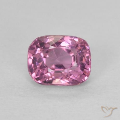 0.65ct 天然 艳粉色 尖晶石, 软垫, VVS-VS