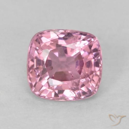 0.71ct 天然 粉紫色 尖晶石, 软垫, VS