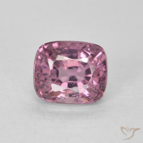 0.77ct 天然 浅洋红色 尖晶石, 软垫, VS