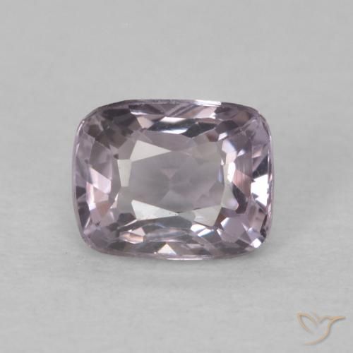 0.55ct 天然 Dark Grey Purple 尖晶石, 软垫, VVS