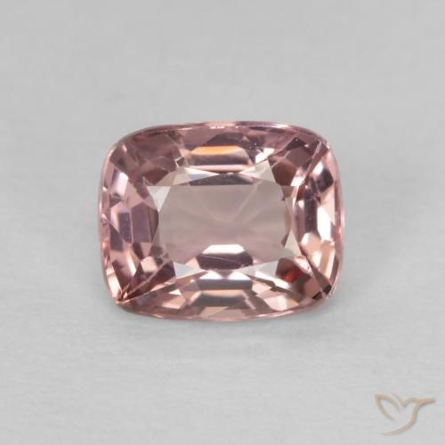0.70ct 天然 淡泡泡糖粉色 尖晶石, 软垫, VVS-VS
