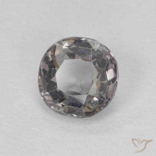 0.75ct 天然 浅灰色 尖晶石, 软垫, VVS-VS