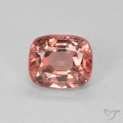 0.66ct 天然 红橙色 尖晶石, 软垫, VS, Photo A