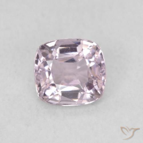 0.48ct 天然 非常浅的粉紫色 尖晶石, 软垫, VVS