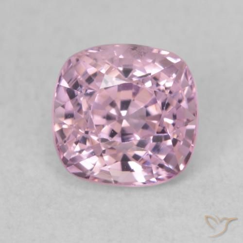 0.93ct 天然 紫粉红 尖晶石, 软垫, VS