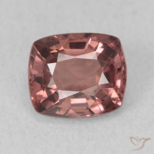 0.80ct 天然 橙粉色 尖晶石, 软垫, VVS-VS