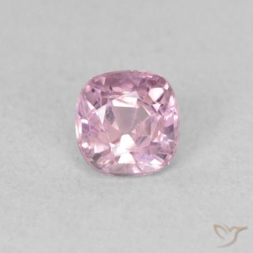 0.45ct 天然 非常轻的泡泡糖粉色 尖晶石, 软垫, VS