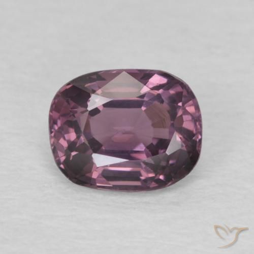 0.84ct 天然 梅灰色 尖晶石, 软垫, VVS-VS