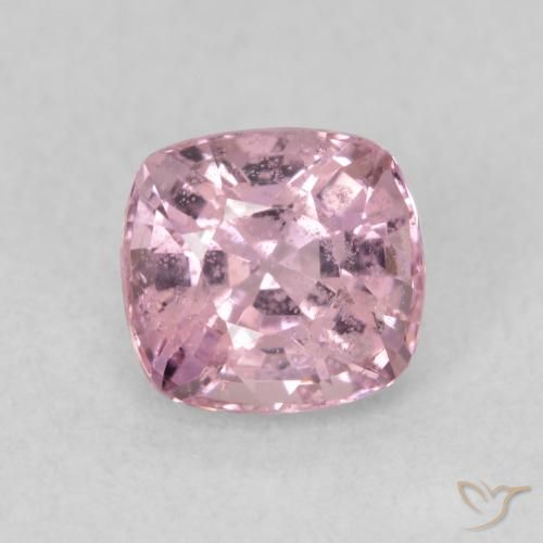 0.84ct 天然 浅粉色 尖晶石, 软垫, VS