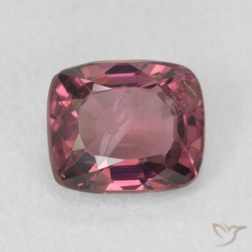 1.00ct 天然 浆果紫 尖晶石, 软垫, VS