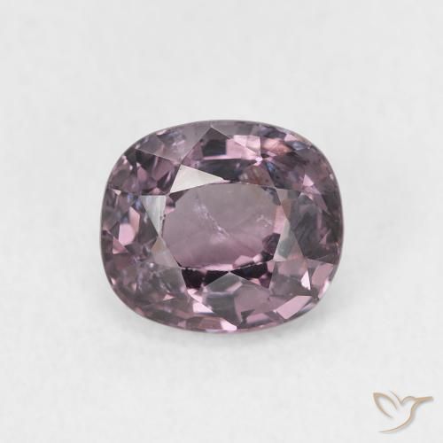 1.11ct 天然 暗紫色 尖晶石, 软垫, VVS-VS