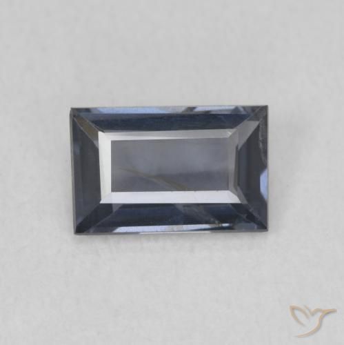 1.05ct 天然 灰紫色 尖晶石, 狭长方形, VS, Photo A