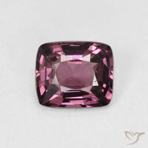 1.00ct 天然 暗紫色 尖晶石, 软垫, VS, Photo A