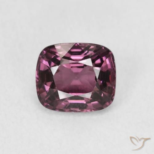 1.20ct 天然 暗紫色 尖晶石, 软垫, VS