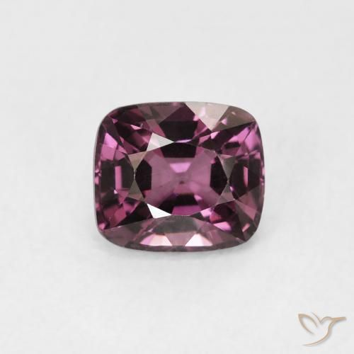 1.09ct 天然 中紫色 尖晶石, 软垫, VVS-VS