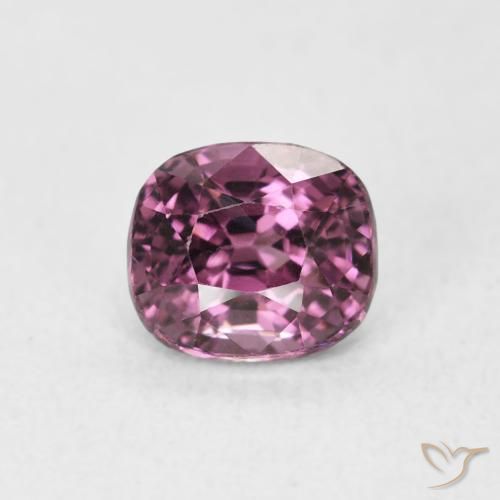 1.08ct 天然 红紫色 尖晶石, 软垫, VS