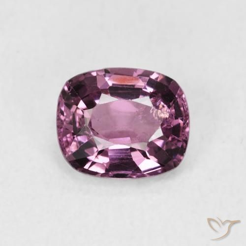 1.00ct 天然 梅紫色 尖晶石, 软垫, VS
