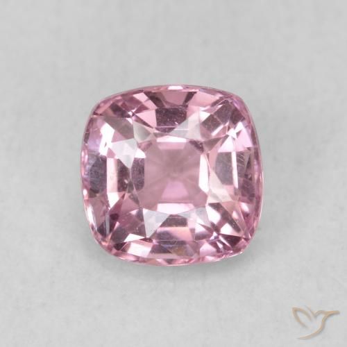 0.86ct 天然 泡泡糖粉色 尖晶石, 软垫, VS