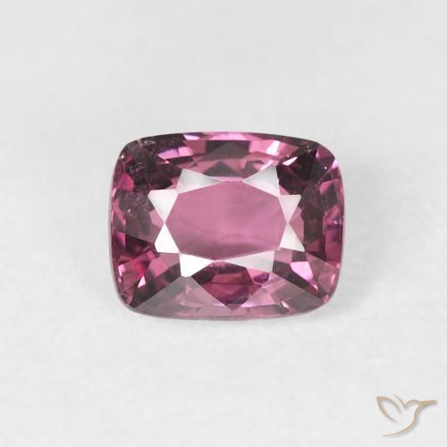 0.98ct 天然 中紫色 尖晶石, 软垫, VS