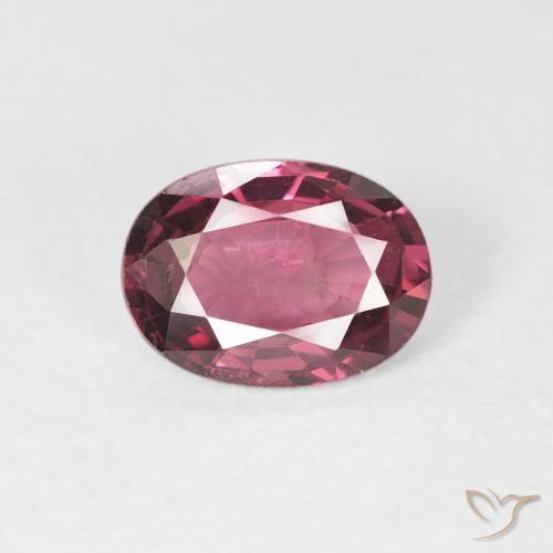 1.04ct 天然 中紫色 尖晶石, 椭圆形, VS
