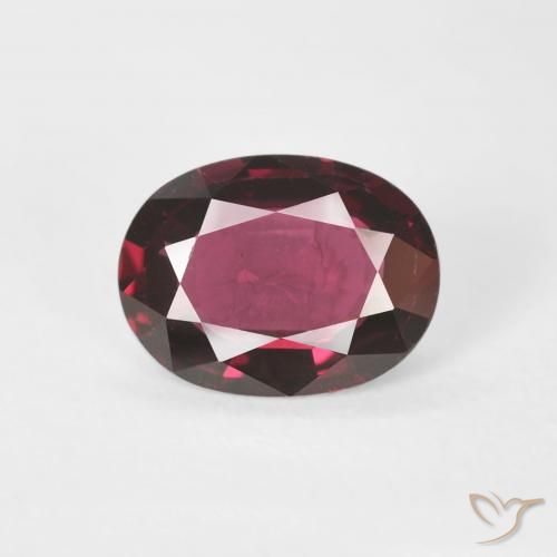 1.00ct 天然 中紫色 尖晶石, 椭圆形, VS, Photo A