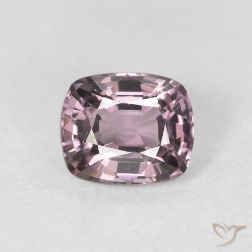1.29ct 天然 粉紫色 尖晶石, 软垫, VS