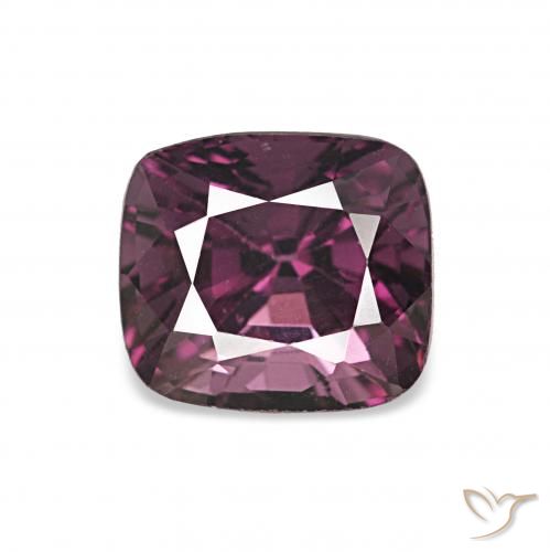 1.38ct 深紫红 尖晶石, 软垫, VVS