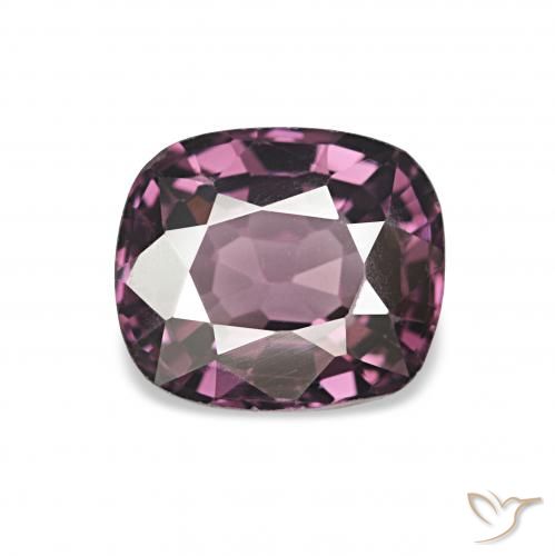 1.24ct 中紫色 尖晶石, 软垫, VVS