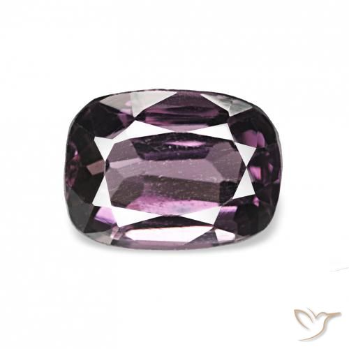 1.06ct Eggplant Purple 尖晶石 宝石, 软垫, VS
