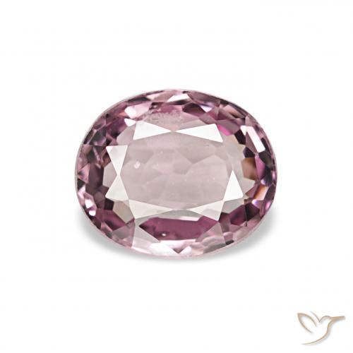 0.67ct Medium Dark-Purple 尖晶石, 椭圆形, VVS-VS