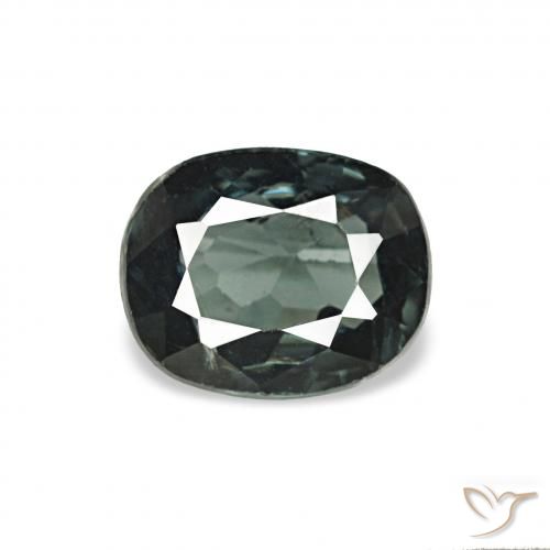 0.63ct 中绿色 尖晶石, 软垫, VVS-VS