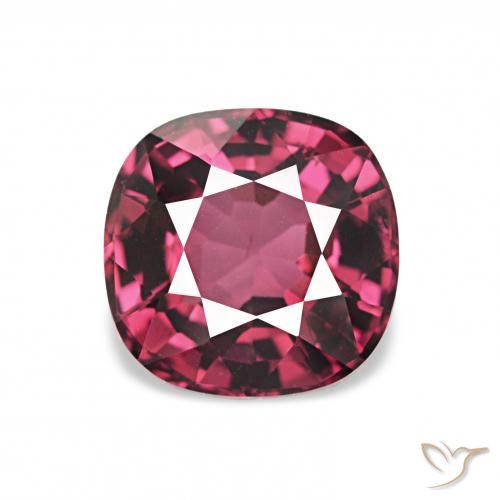 1.31ct 浆果紫 尖晶石, 软垫, VVS