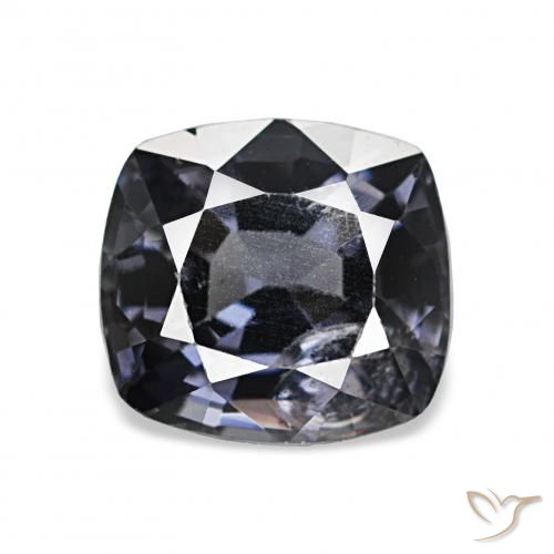1.57ct 暗银 尖晶石, 软垫, VS
