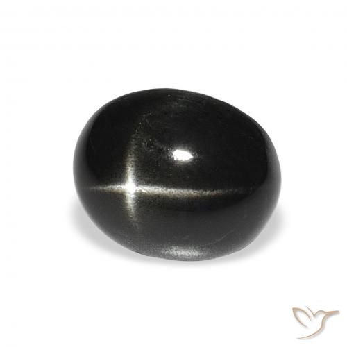 3.60克拉天然星透辉石，椭圆形，不透明