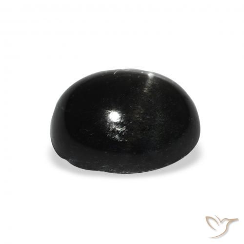 4.68克拉天然星透辉石，椭圆形，不透明