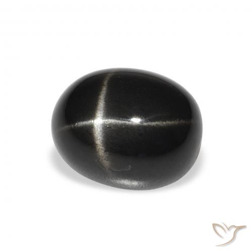 4.60克拉天然星透辉石，椭圆形，不透明