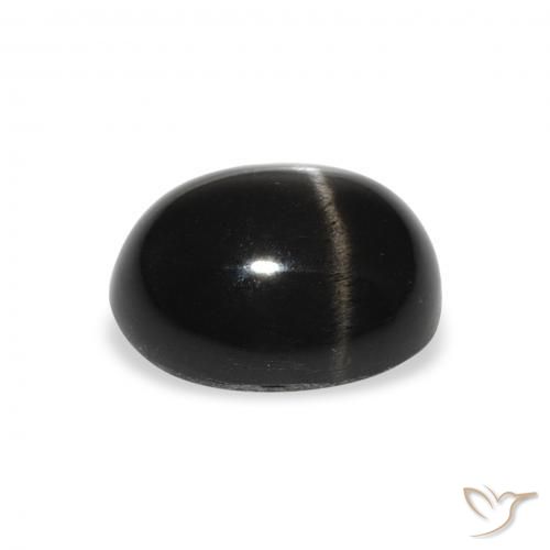 4.60克拉天然星透辉石，椭圆形，不透明